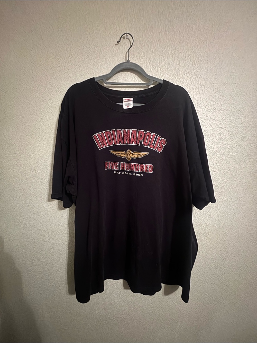 Indianapolis Five Hundred Black Graphic Tee